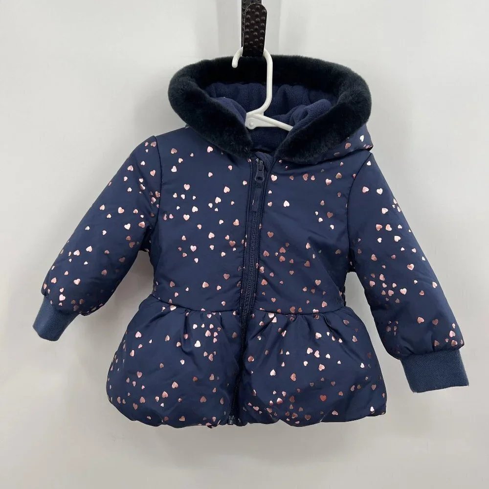 Rothschild Toddler puffer jacket with hood 18months